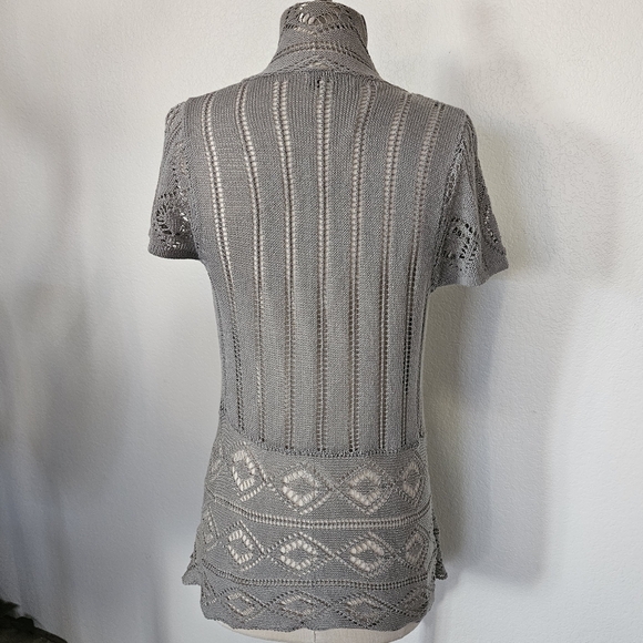 HENDI Y2K Crochet Ruffles Cardigan - Picture 2 of 8